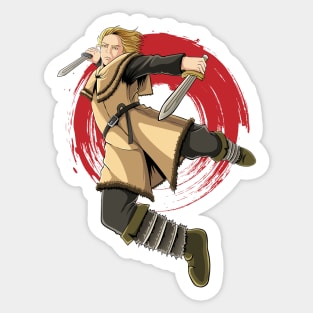 vinland saga Thorfinn Sticker